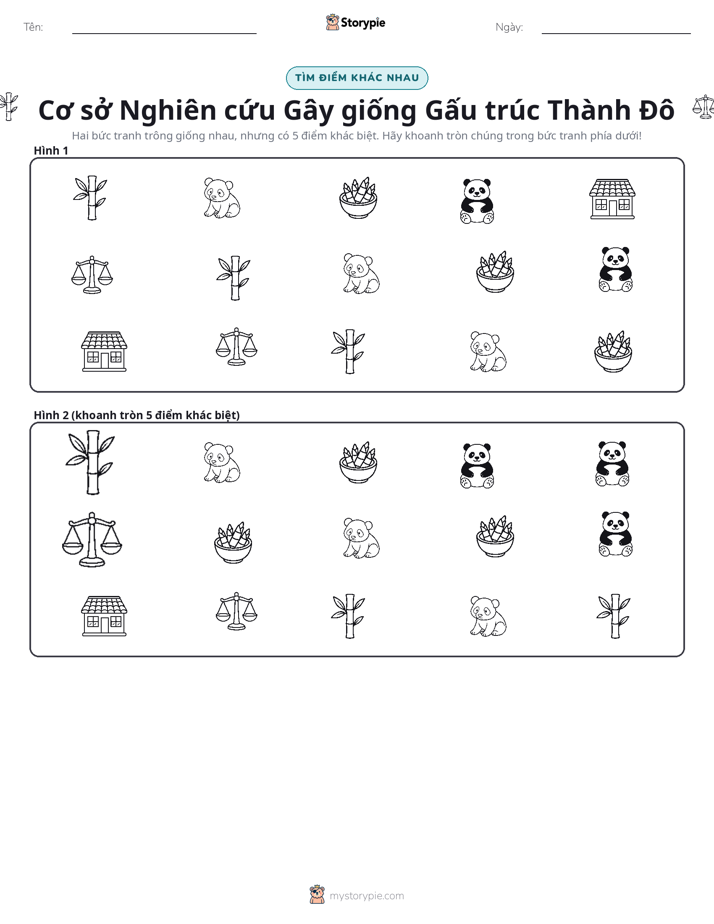 Tìm Sự Khác Biệt