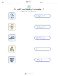 معاينة ورقة العمل القابلة للطباعة مؤسسة بورنيو لإنقاذ إنسان الغاب
