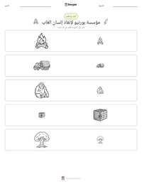 معاينة ورقة العمل القابلة للطباعة مؤسسة بورنيو لإنقاذ إنسان الغاب