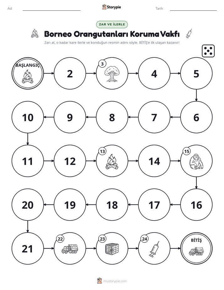 Yuvarla & Hareket Et Oyunu
