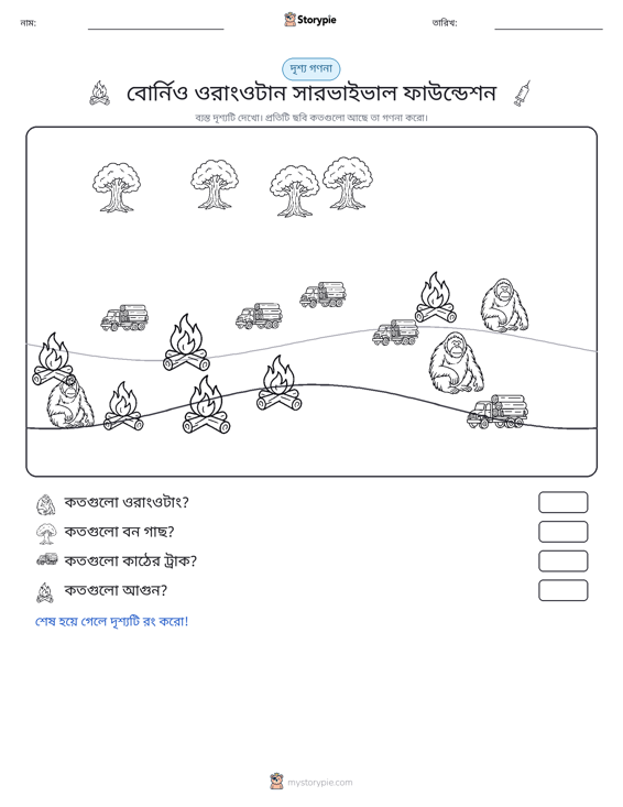 গণনা দৃশ্য