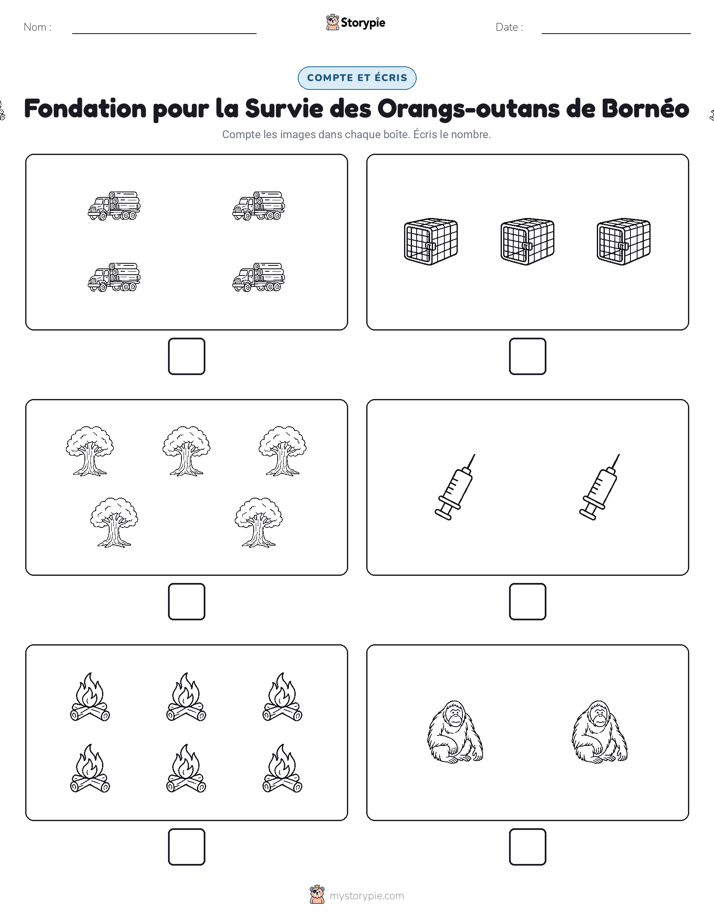 Compter & Écrire