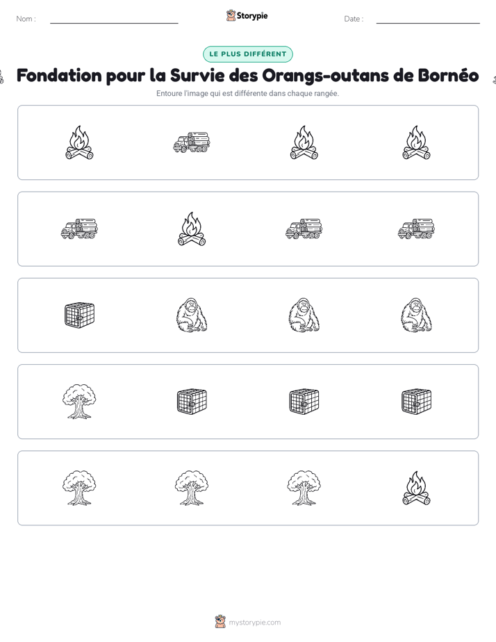 Celui qui ne correspond pas