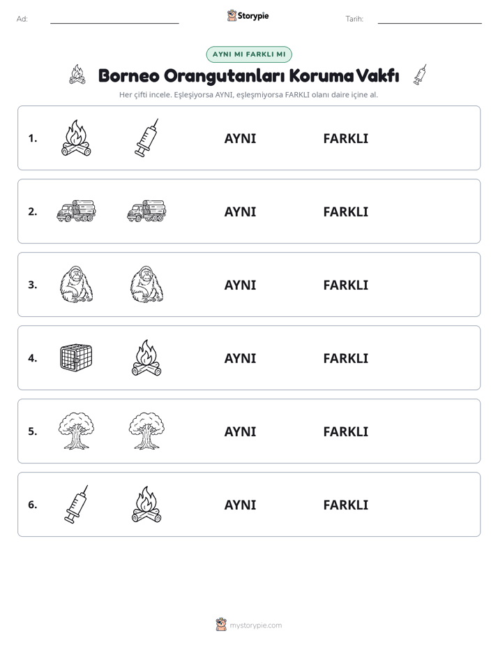 Aynı mı Farklı mı