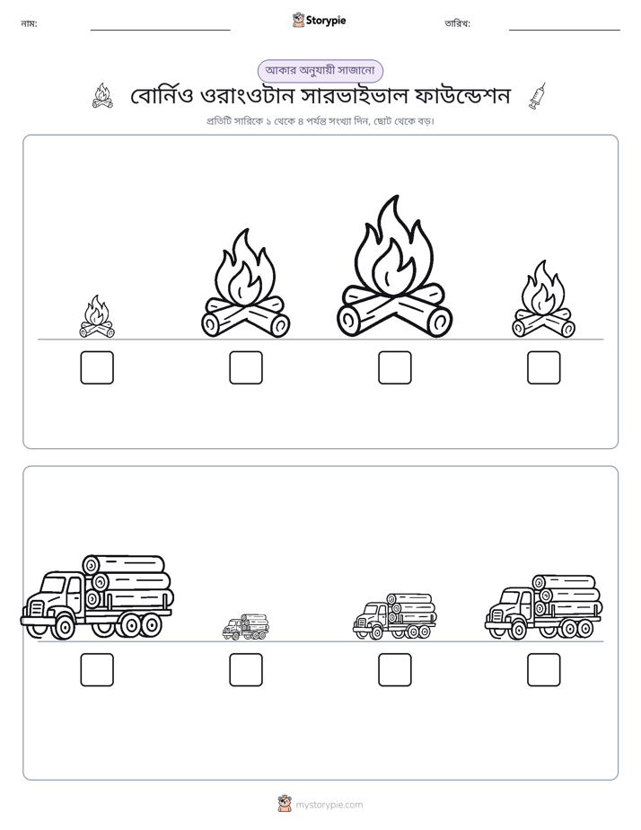 আকারের ক্রম