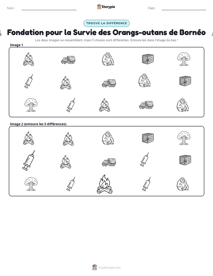 Trouvez les Différences