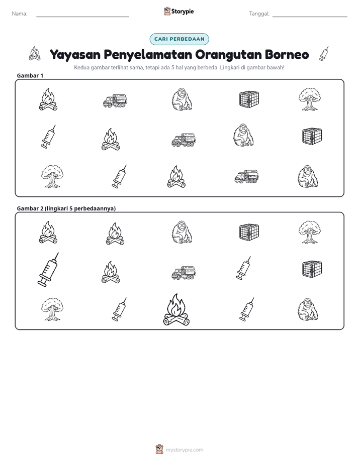 Temukan Perbedaannya
