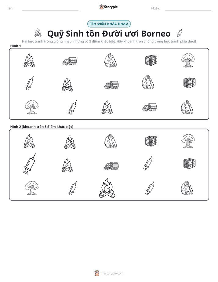 Tìm Sự Khác Biệt