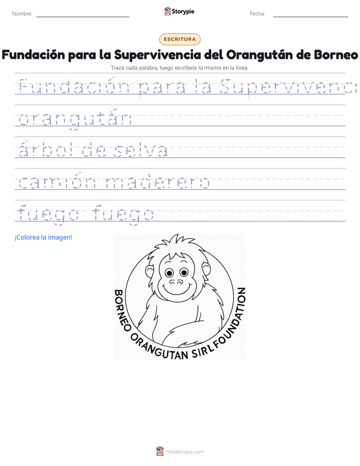 Práctica de Escritura