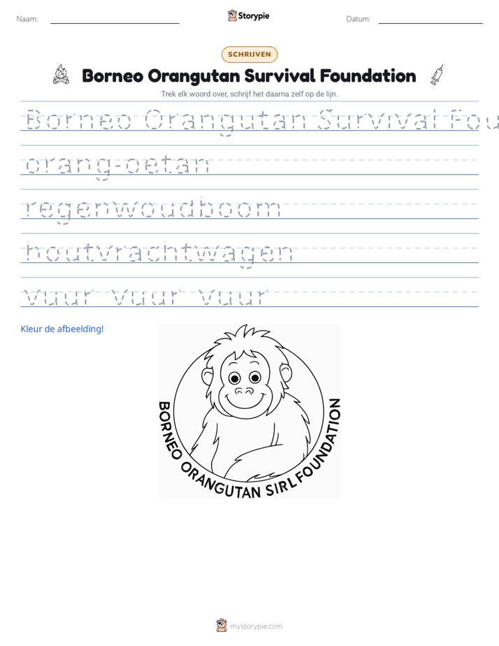 Schrijf Oefening