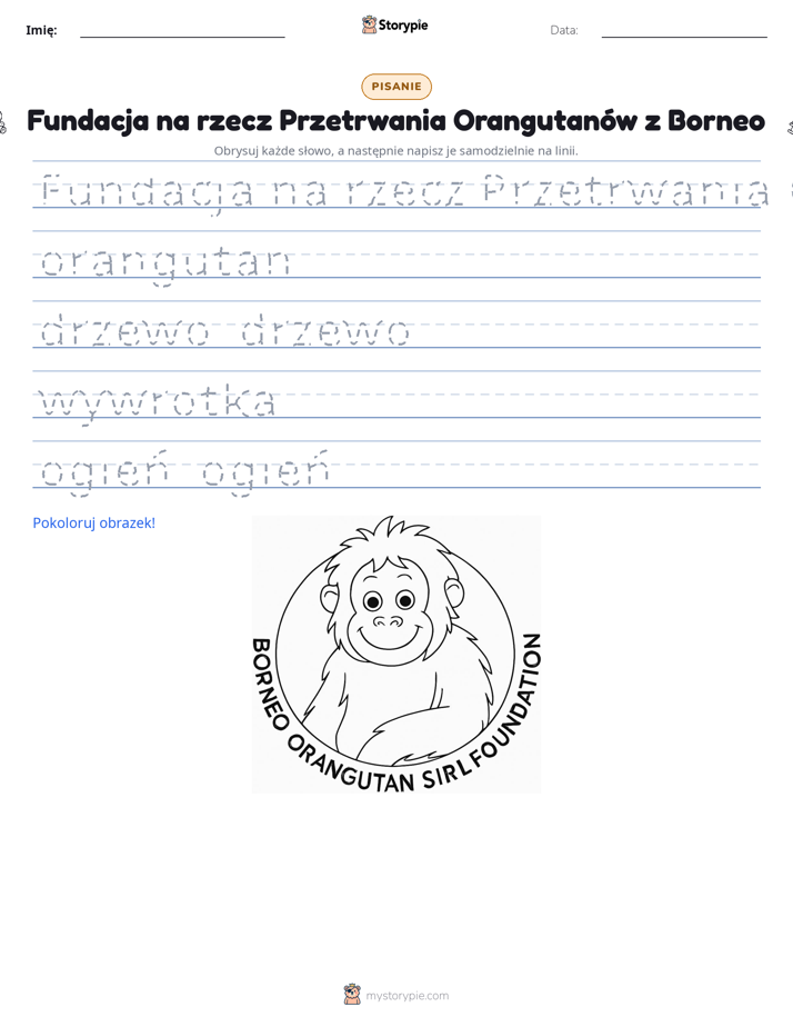 Ćwiczenie Pisania
