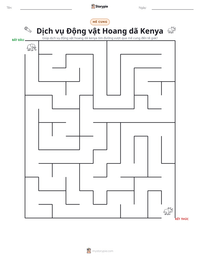Xem trước tài liệu in sẵn Dịch vụ Động vật Hoang dã Kenya