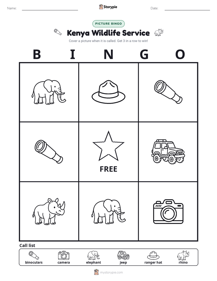 Picture Bingo