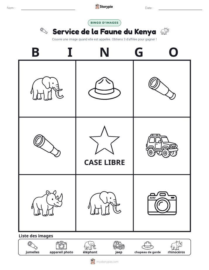 Bingo d'Images