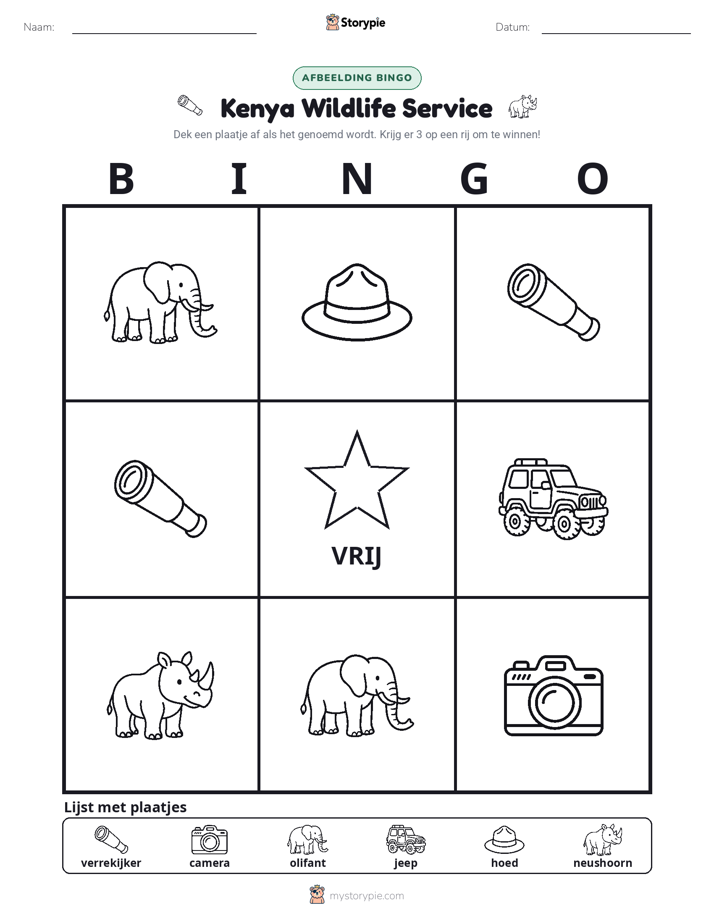 Afbeelding Bingo