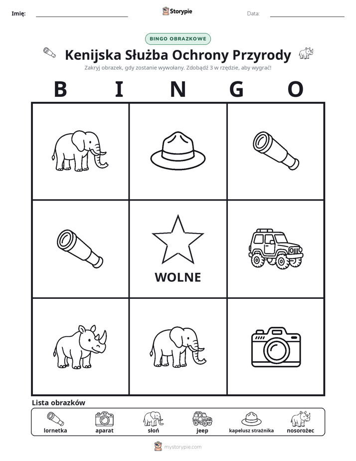 Bingo obrazkowe