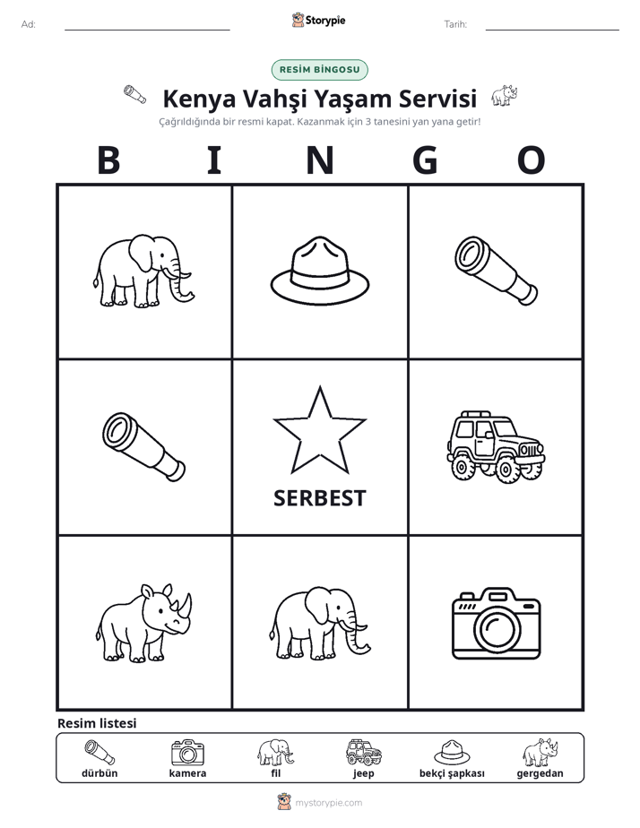 Resim Bingo