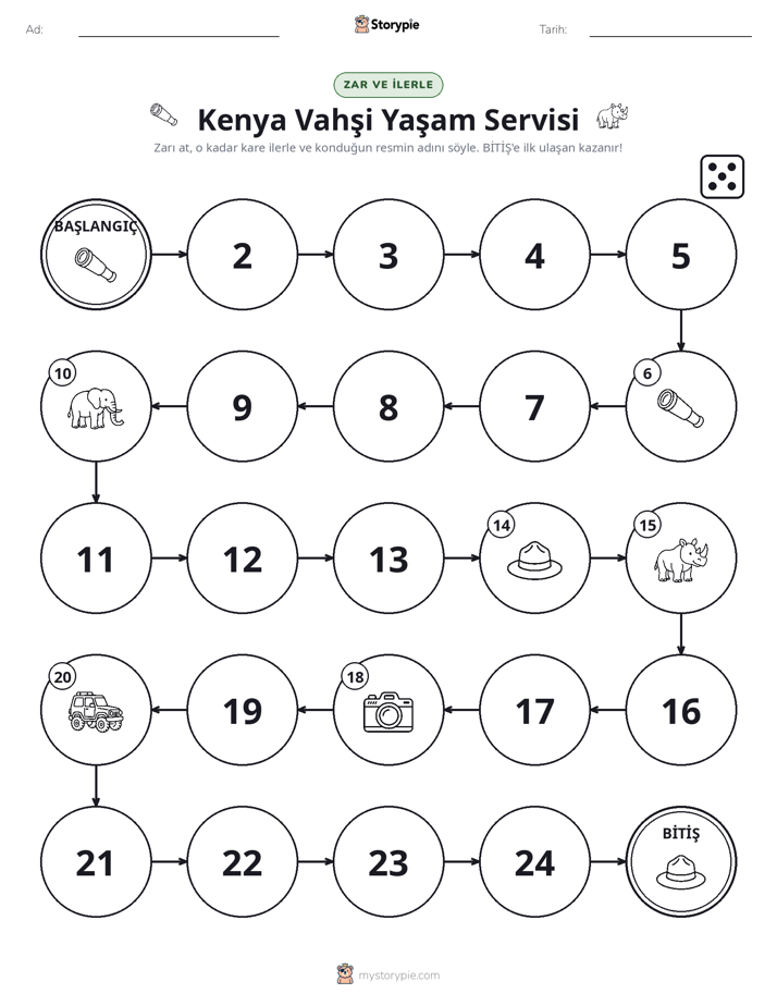 Yuvarla & Hareket Et Oyunu