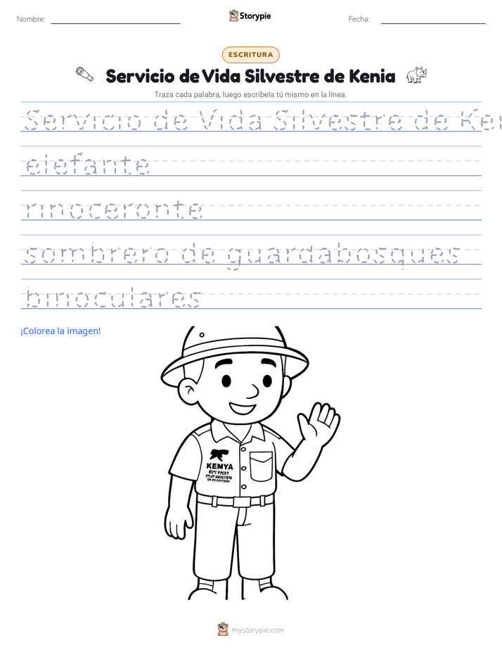 Práctica de Escritura
