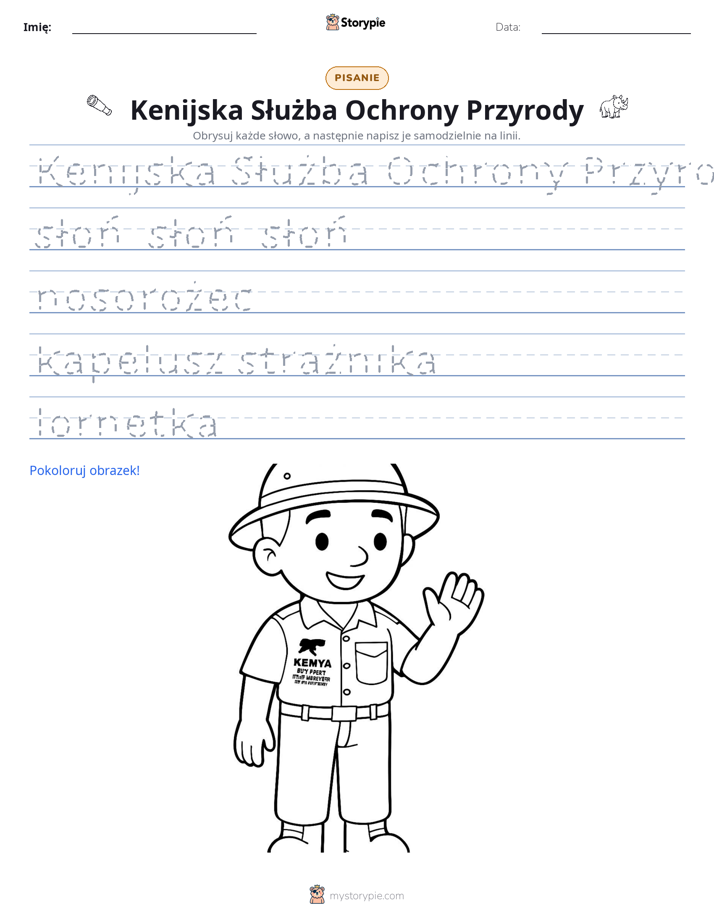 Ćwiczenie Pisania