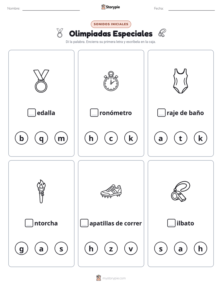 Sonidos Iniciales