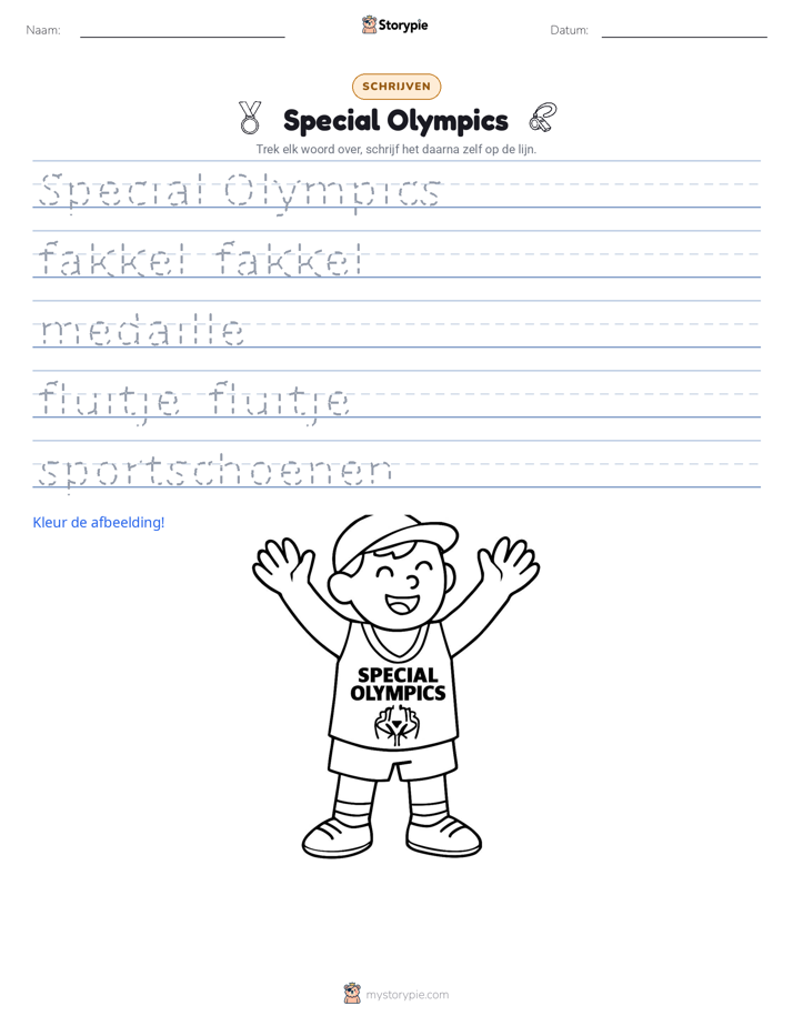 Schrijf Oefening