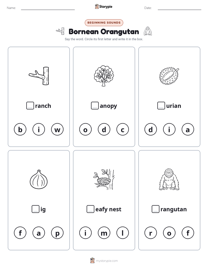 Beginning Sounds