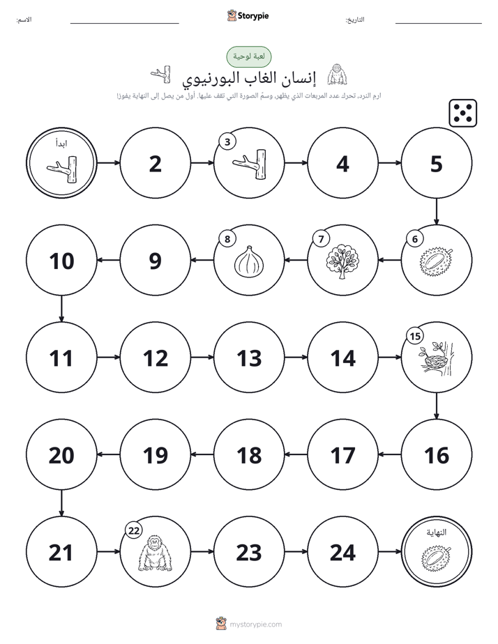 لعبة لف و تحرك
