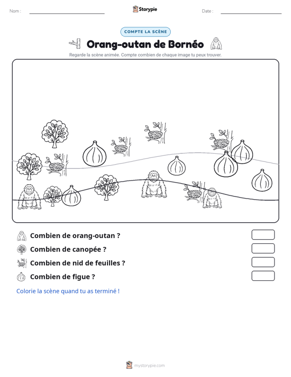 Scène de Comptage