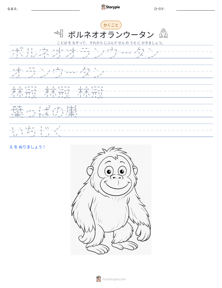 書き取り練習
