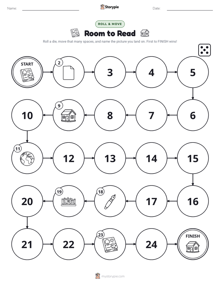 Roll & Move Game