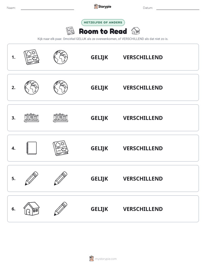 Zelfde of Verschillend