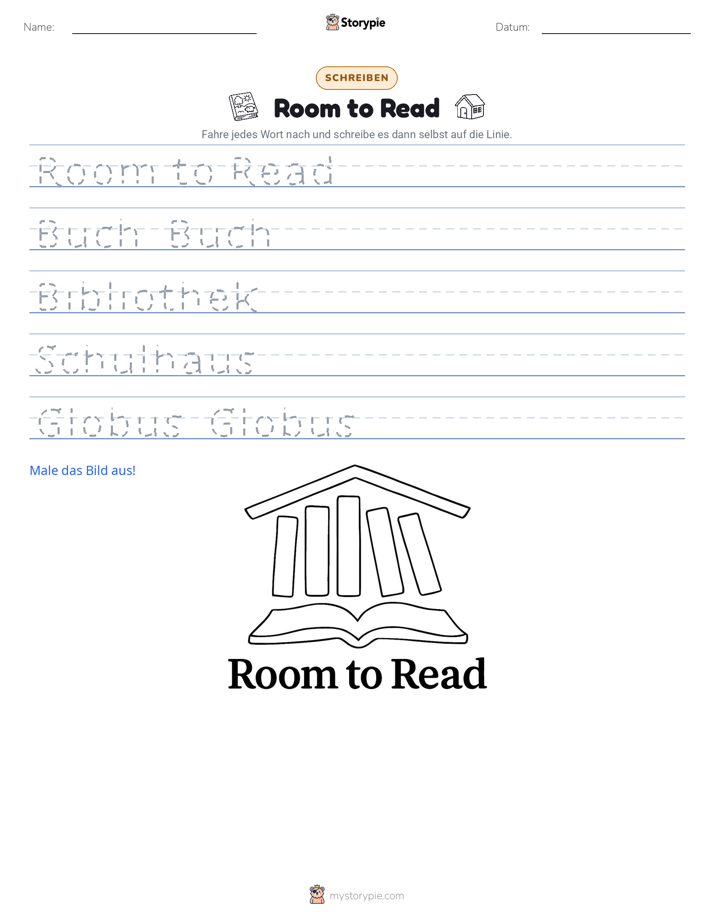 Schreibübung
