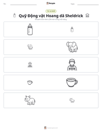 Xem trước tài liệu in sẵn Quỹ Động vật Hoang dã Sheldrick