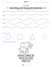 Xem trước tài liệu in sẵn Quỹ Động vật Hoang dã Sheldrick