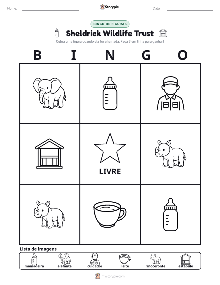 Bingo de Imagens