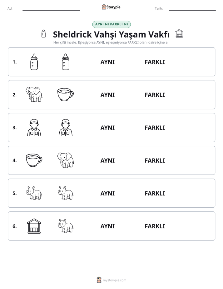 Aynı mı Farklı mı