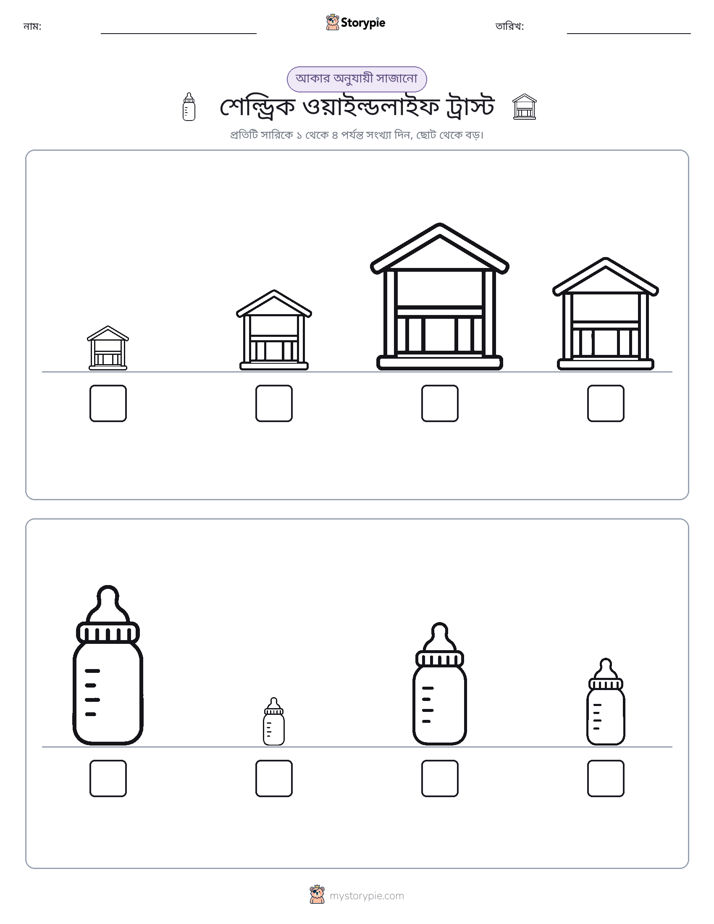 আকারের ক্রম