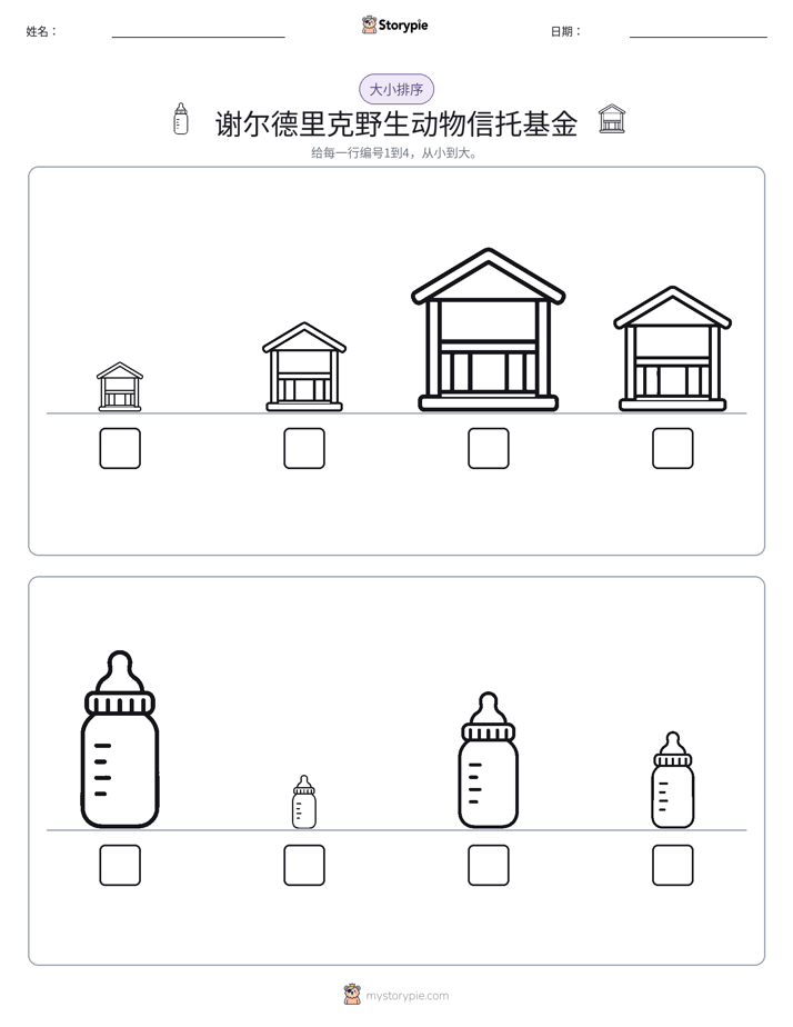 大小排序