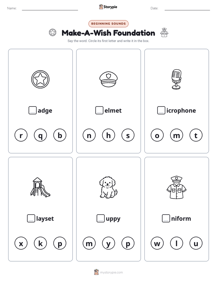 Beginning Sounds
