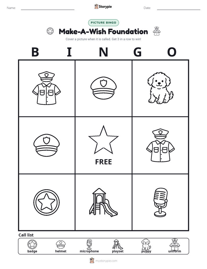 Picture Bingo