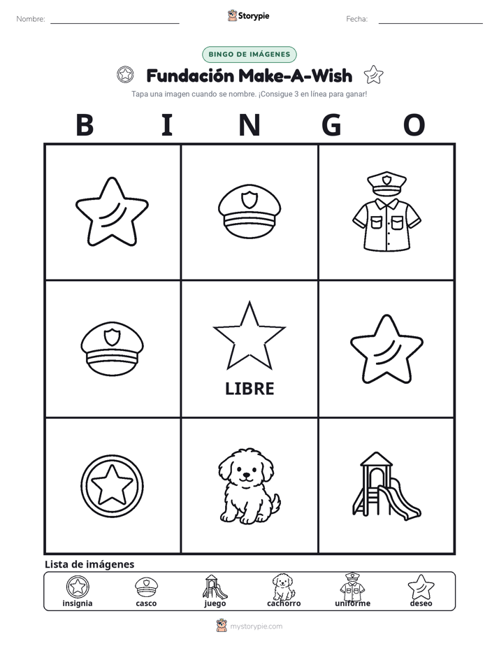 Bingo de Imágenes