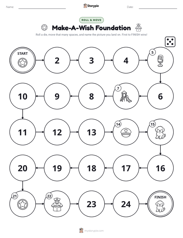 Roll & Move Game