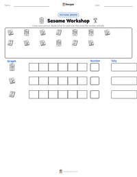 Sesame Workshop printable worksheet preview