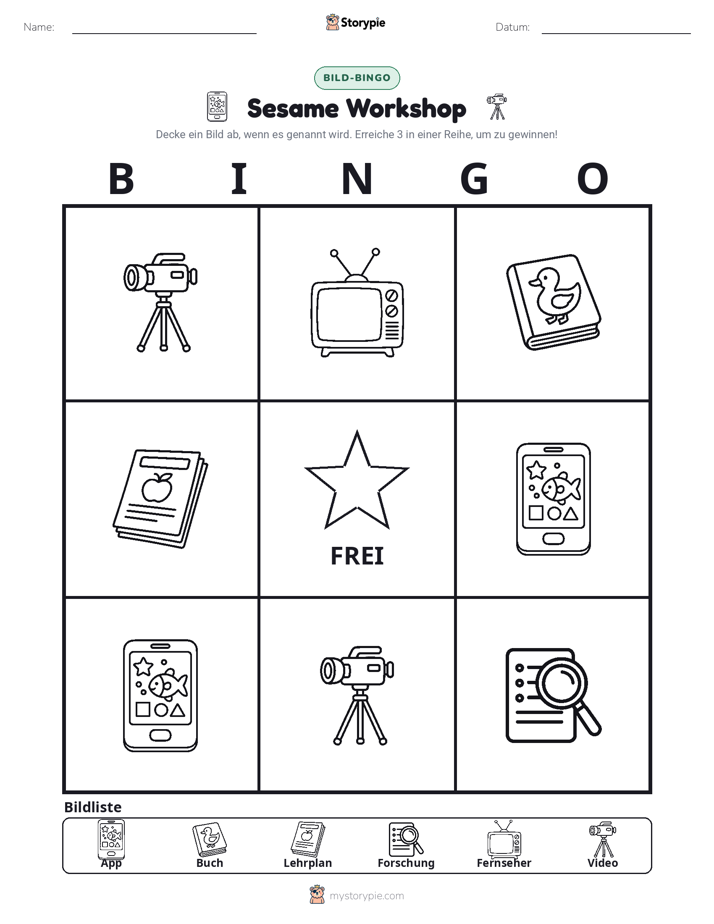 Bild-Bingo