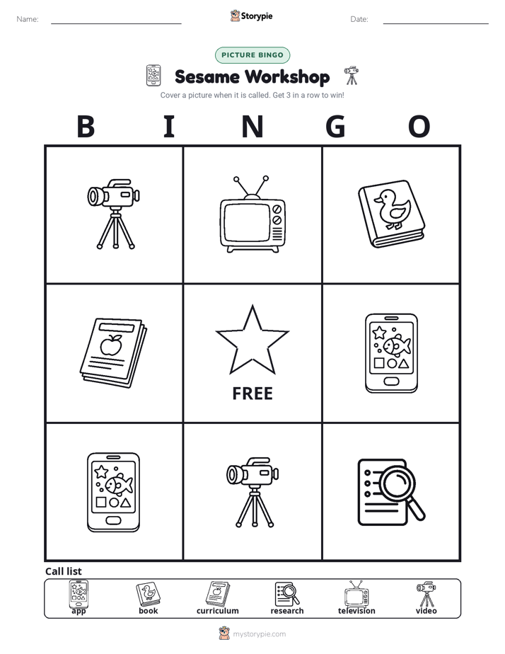 Picture Bingo