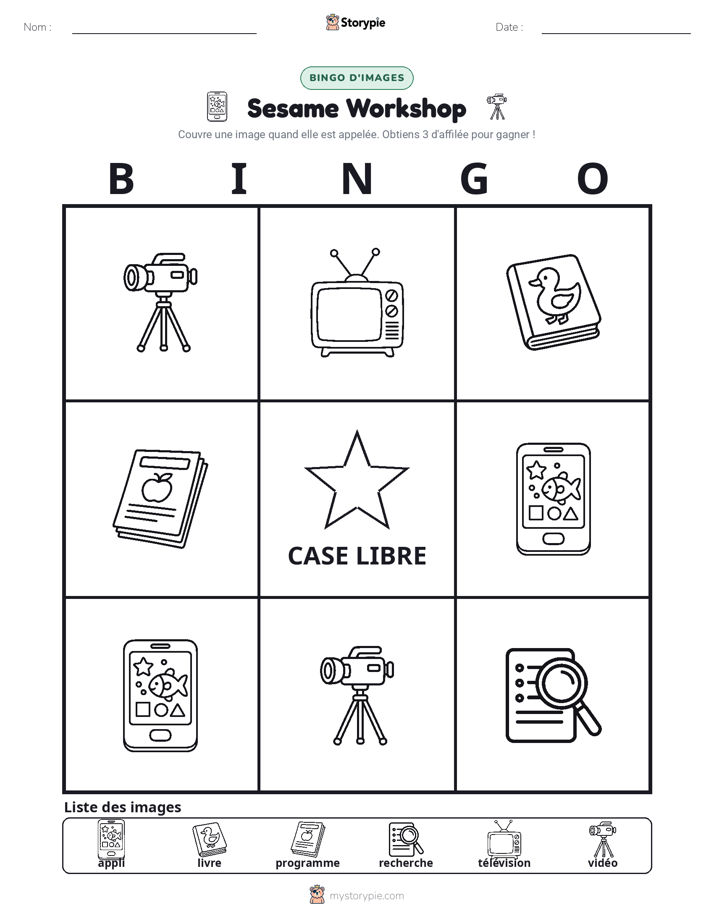 Bingo d'Images