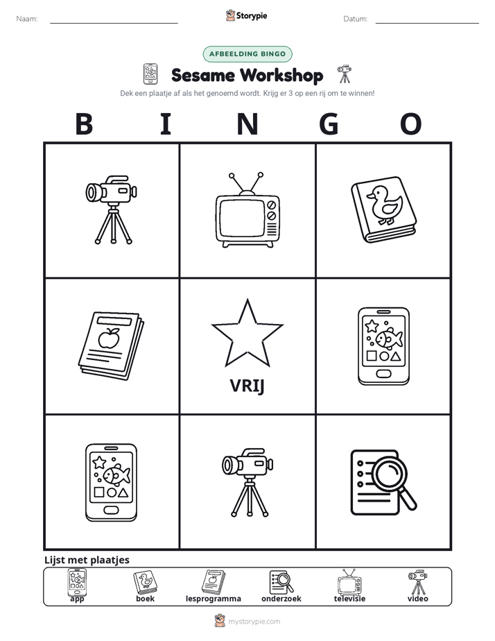Afbeelding Bingo