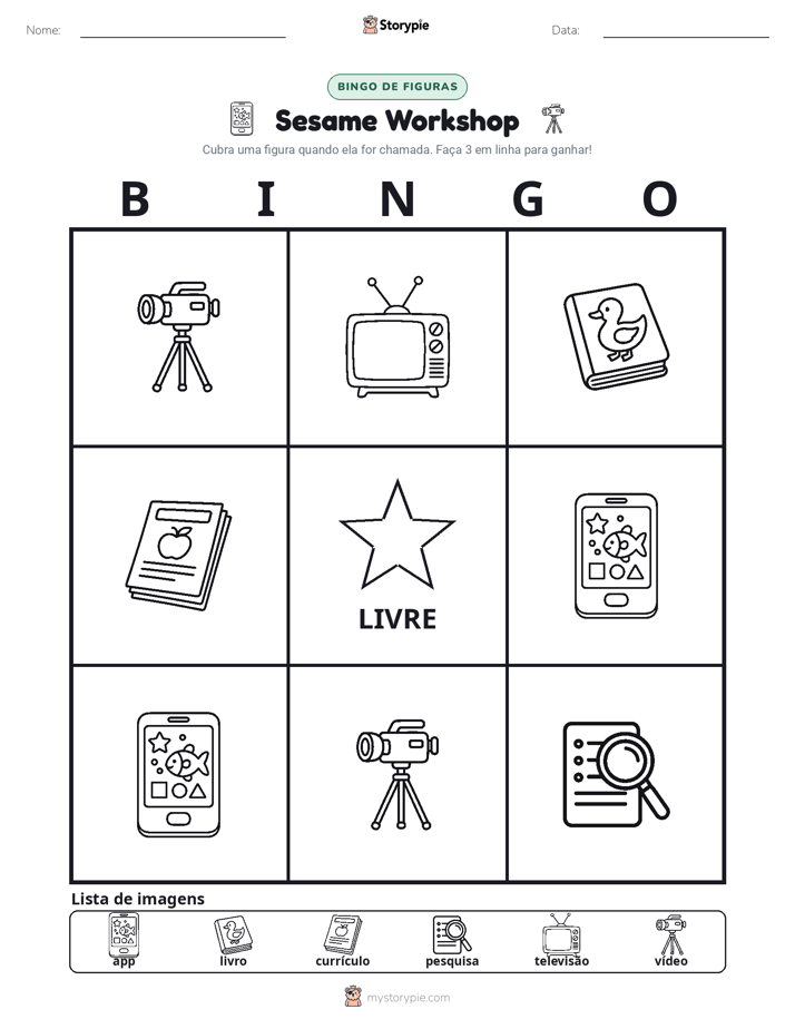 Bingo de Imagens