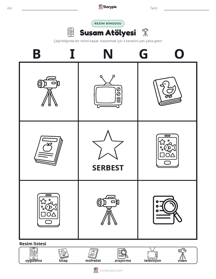 Resim Bingo